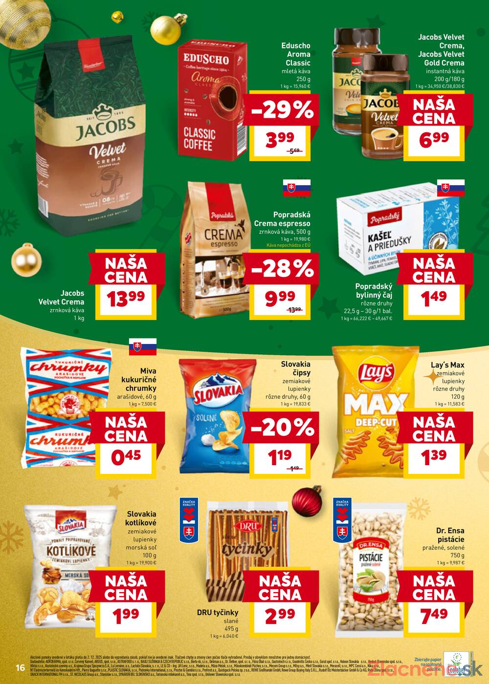 Leták Billa
platný do 2.12.2025 - strana 17