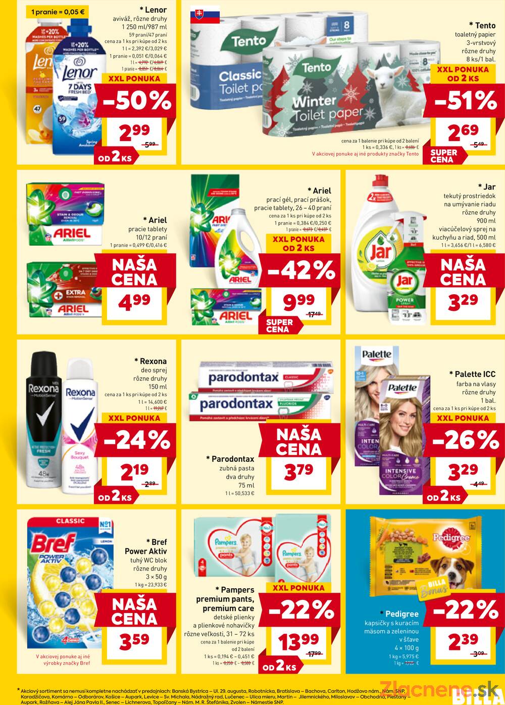 Leták Billa
platný do 2.12.2025 - strana 20