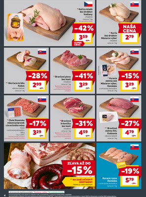 Leták Billa
platný do 2.12.2025 - strana 4