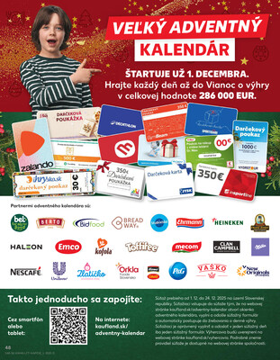Kaufland 27.11. - 3.12. - Kaufland Brezno