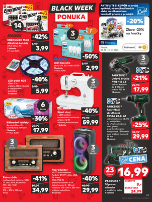 Kaufland 27.11. - 3.12. - Kaufland Brezno