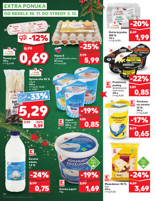 Kaufland 27.11. - 3.12. - Kaufland Brezno