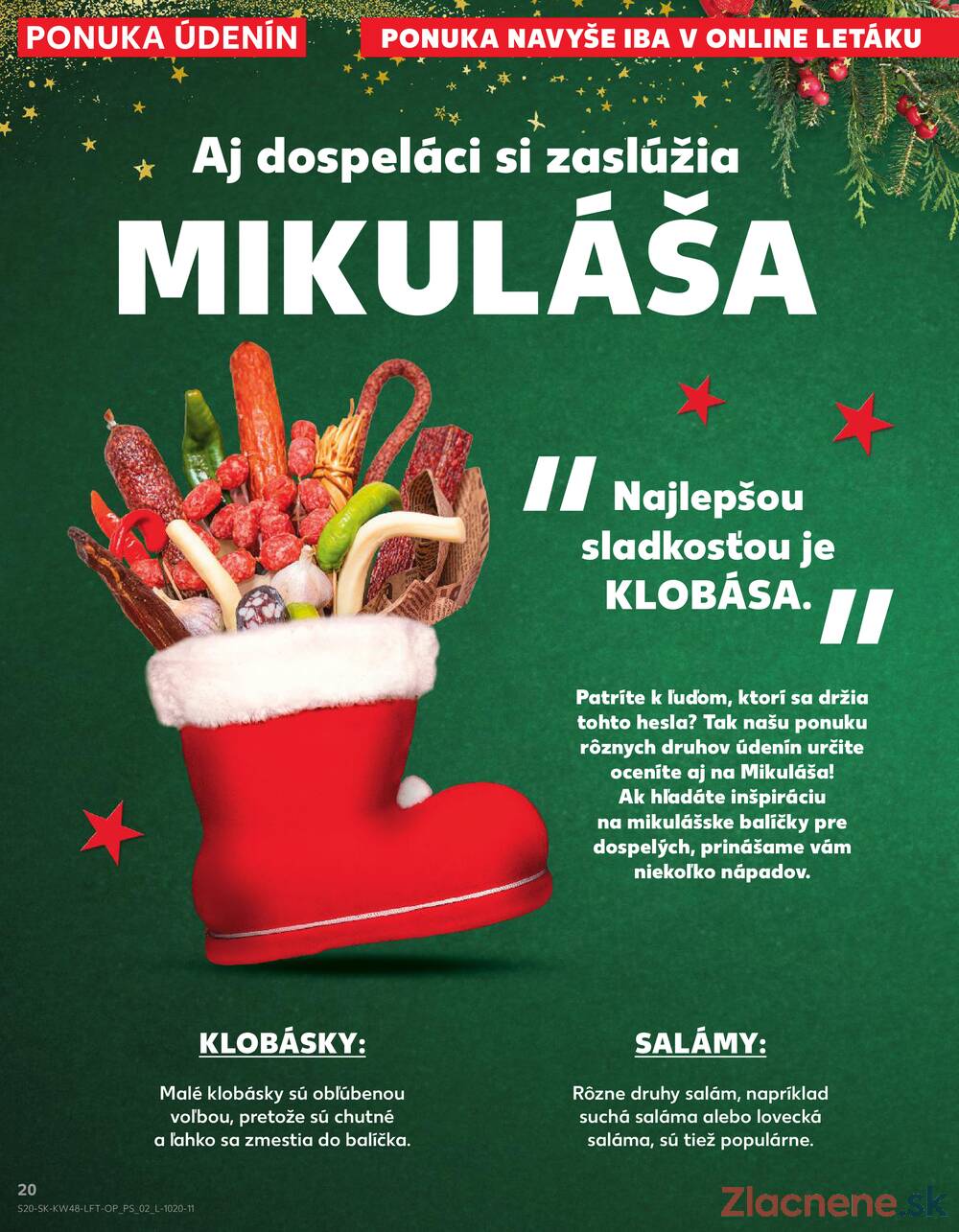 Leták Kaufland - Kaufland 27.11. - 3.12. - Kaufland Bardejov - strana 20