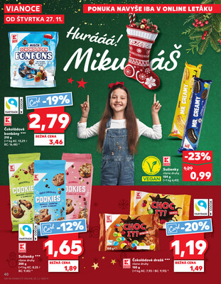 Kaufland 27.11. - 3.12. - Kaufland Púchov