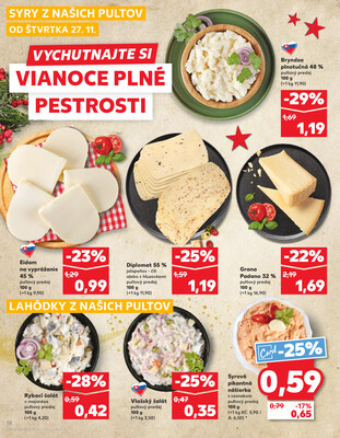 Kaufland 27.11. - 3.12. - Kaufland Piešťany