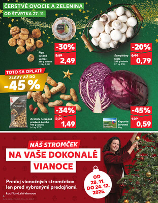 Kaufland 27.11. - 3.12. - Kaufland Topoľčany