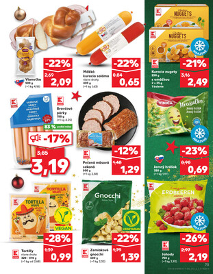 Kaufland 27.11. - 3.12. - Kaufland Topoľčany
