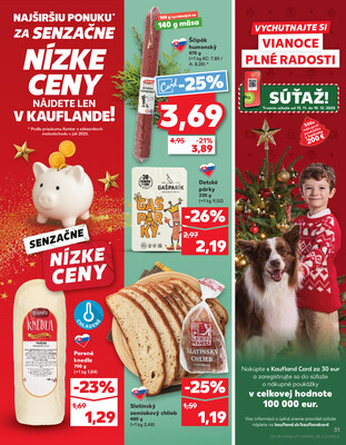 Kaufland 27.11. - 3.12. - Kaufland Liptovský Mikuláš