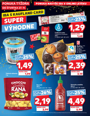 Kaufland 27.11. - 3.12. - Kaufland Liptovský Mikuláš