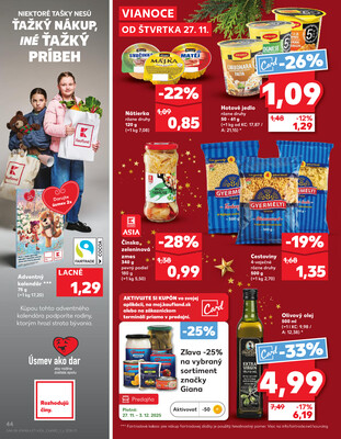 Kaufland 27.11. - 3.12. - Kaufland Liptovský Mikuláš