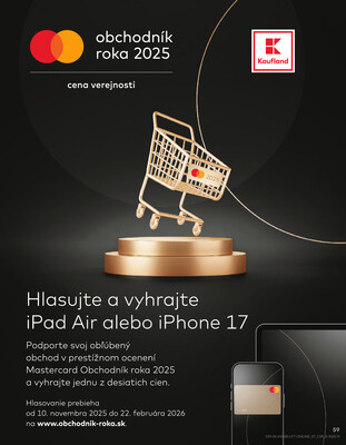 Leták Kaufland
platný do 3.12.2025 - strana 59