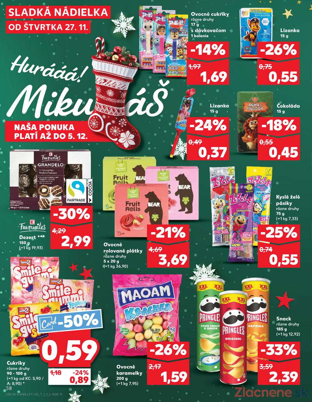 Leták Kaufland
platný do 3.12.2025 - strana 38