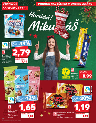 Leták Kaufland
platný do 3.12.2025 - strana 40