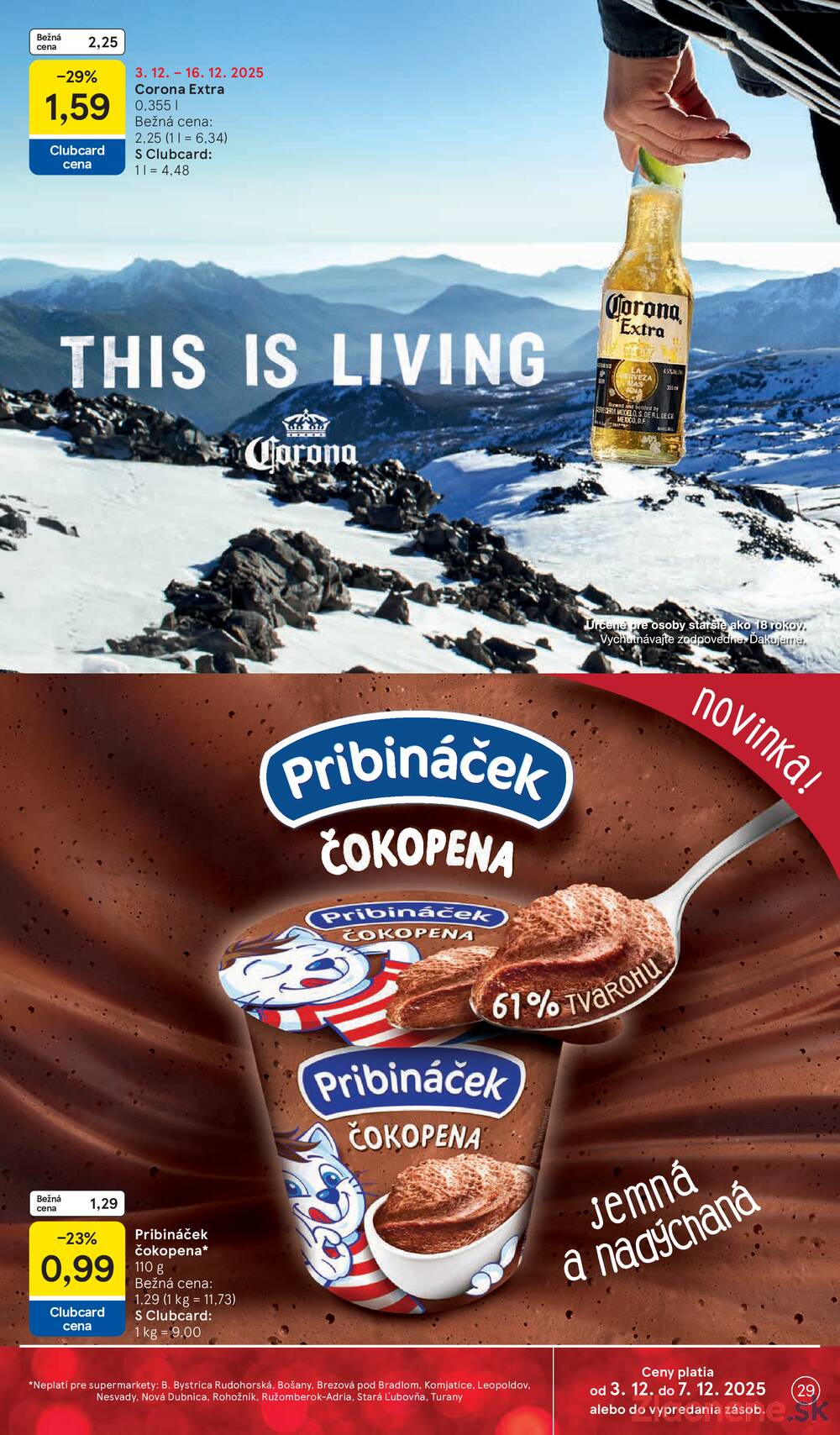 Leták Tesco
		  platný do 7.12.2025 - strana 29