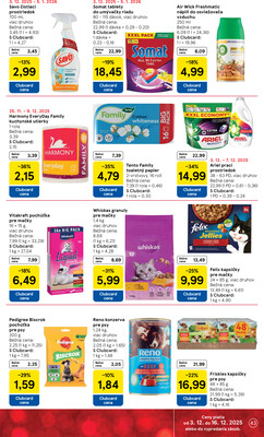 Leták Tesco
		  platný do 7.12.2025 - strana 43