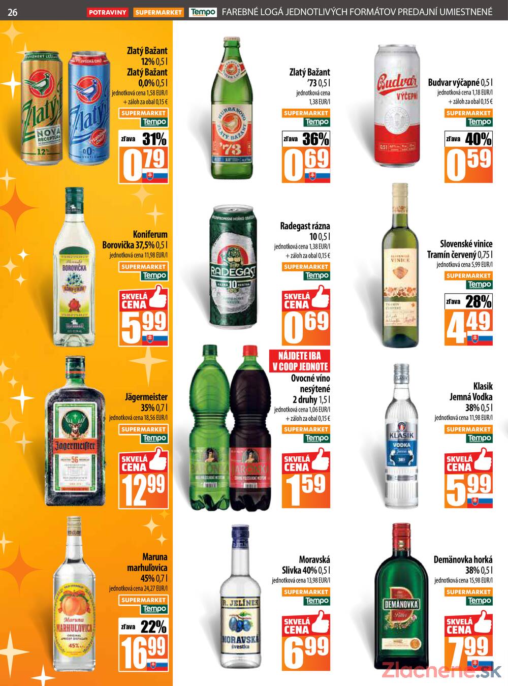 Leták COOP Jednota Slovensko
		  platný do 3.12.2025 - strana 26