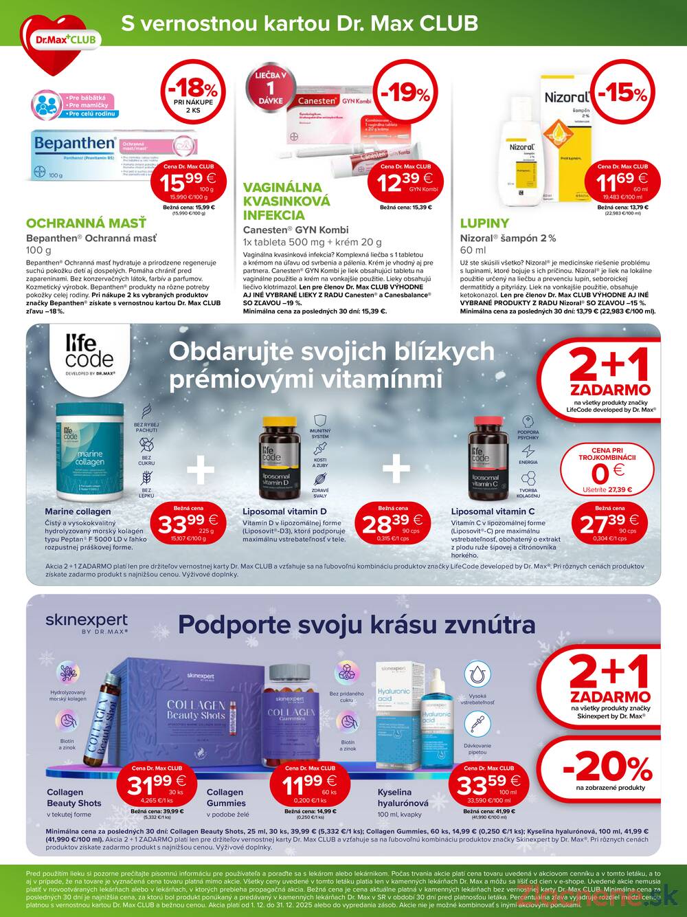 Leták Dr.Max
		  platný do 31.12.2025 - strana 9