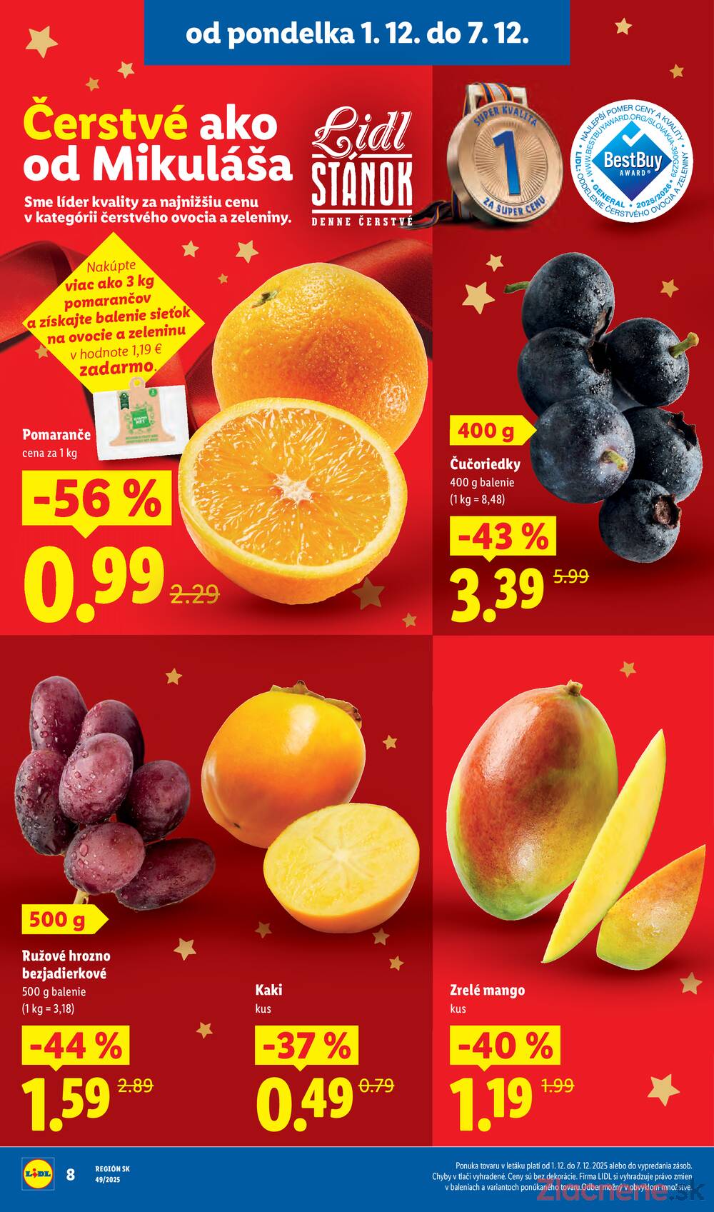 Leták Lidl
		  platný do 7.12.2025 - strana 8