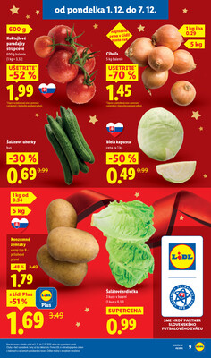 Leták Lidl
		  platný do 7.12.2025 - strana 9