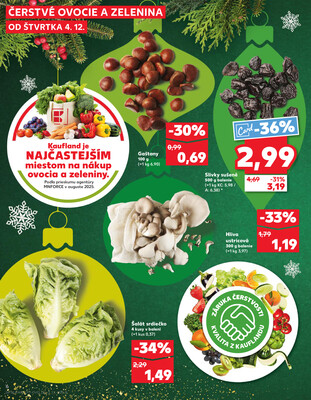 Kaufland 4.12. - 10.12. - Kaufland Detva