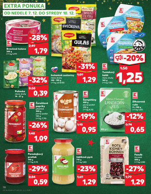 Kaufland 4.12. - 10.12. - Kaufland Detva