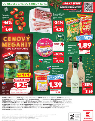 Kaufland 4.12. - 10.12. - Kaufland Detva