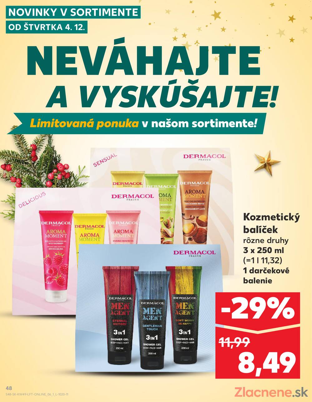 Leták Kaufland - Kaufland 4.12. - 10.12. - Kaufland Piešťany - strana 48 Leták Kaufland - Kaufland 4.12. - 10.12. - Kaufland Piešťany - strana 48