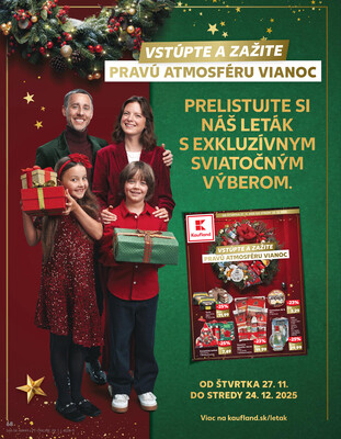 Kaufland 4.12. - 10.12. - Kaufland Piešťany