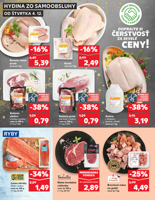 Kaufland 4.12. - 10.12. - Kaufland Bratislava - Rača