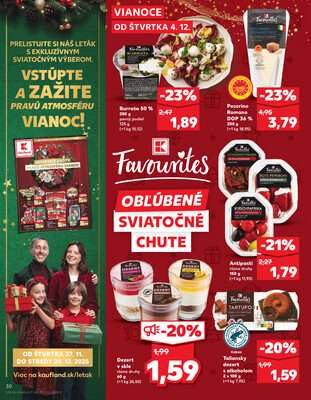 Kaufland 4.12. - 10.12. - Kaufland Košice-Pri hati
