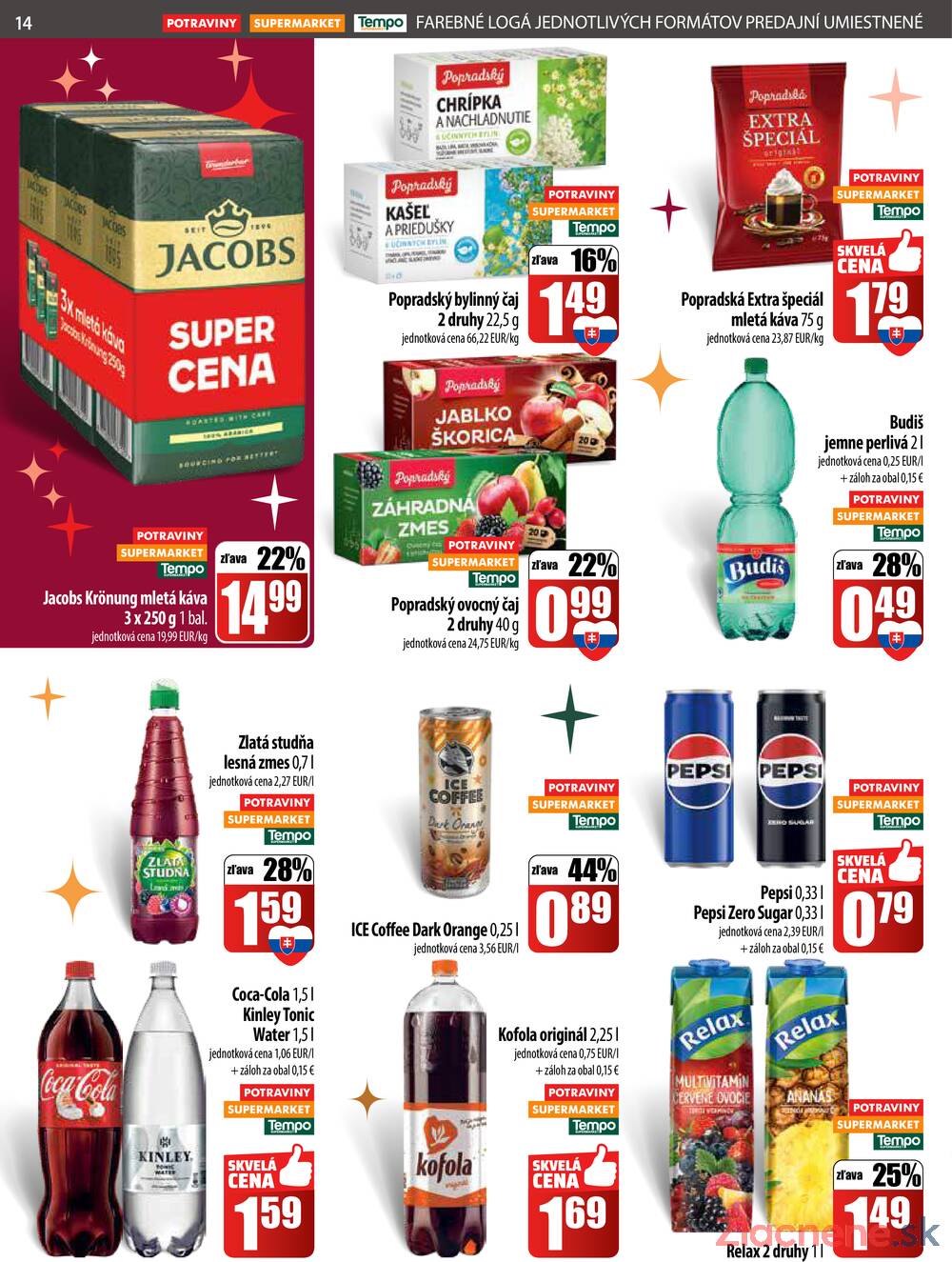 Leták COOP Jednota Slovensko
		  platný do 10.12.2025 - strana 14