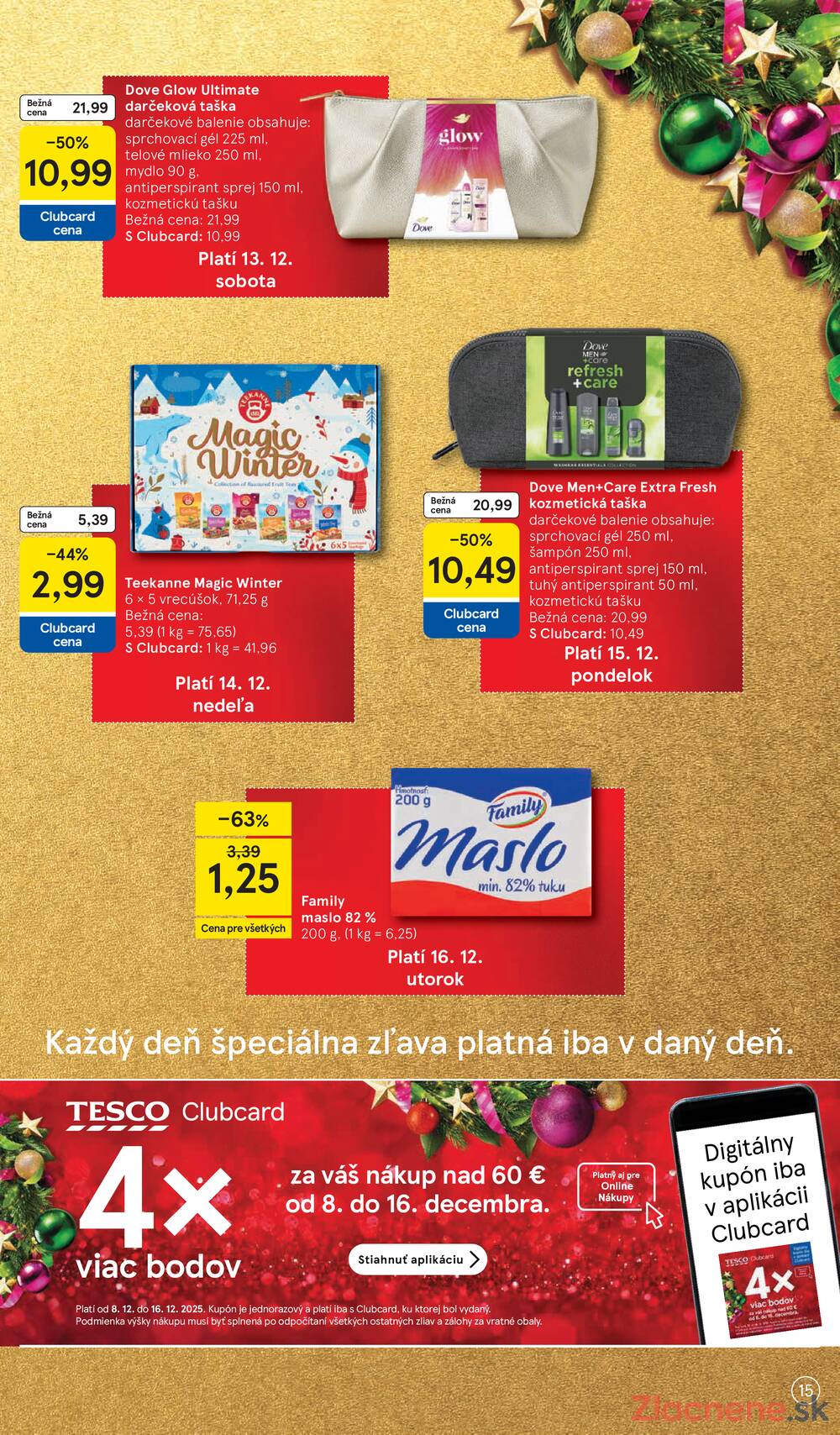 Leták Tesco - Tesco supermarkety od 8.12. do 16.12.2025 - strana 15 Leták Tesco - Tesco supermarkety od 8.12. do 16.12.2025 - strana 15