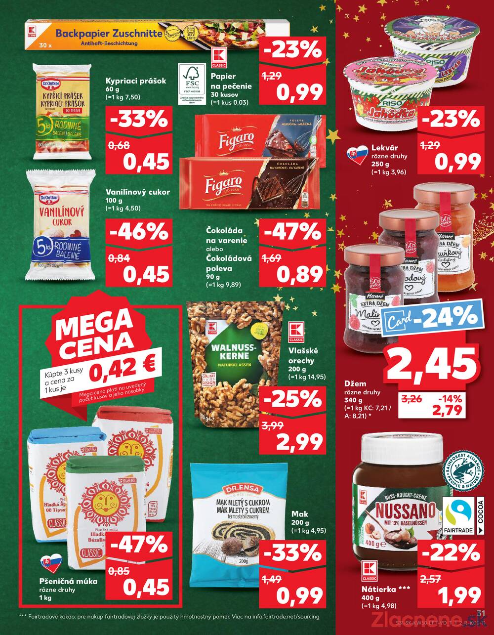 Leták Kaufland - Kaufland 11.12. - 17.12. - Kaufland Púchov - strana 31 Leták Kaufland - Kaufland 11.12. - 17.12. - Kaufland Púchov - strana 31