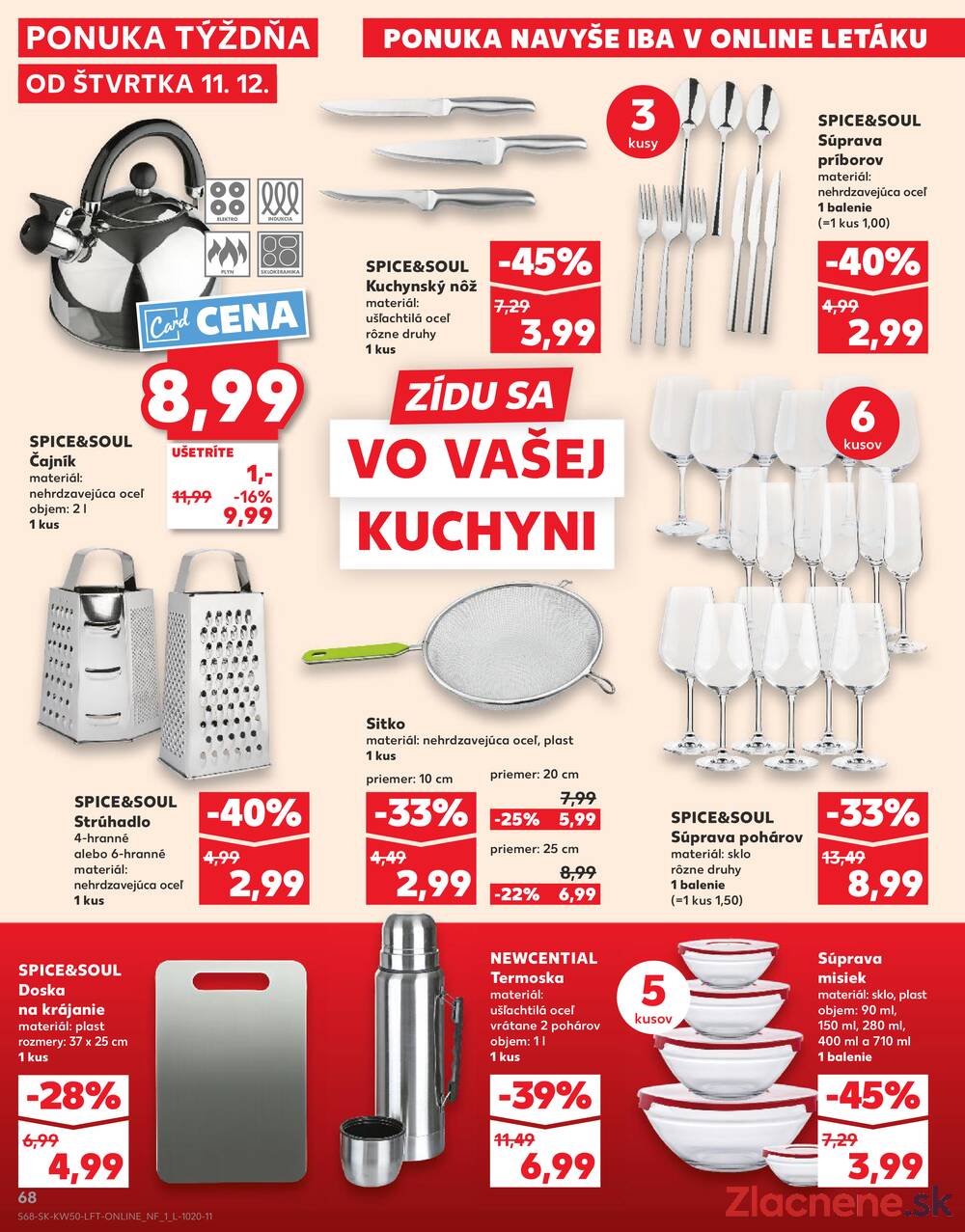 Leták Kaufland - Kaufland 11.12. - 17.12. - Kaufland Púchov - strana 68 Leták Kaufland - Kaufland 11.12. - 17.12. - Kaufland Púchov - strana 68