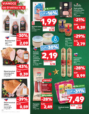 Kaufland 11.12. - 17.12. - Kaufland (A. H. Škultétyho, Veľký Krtíš)