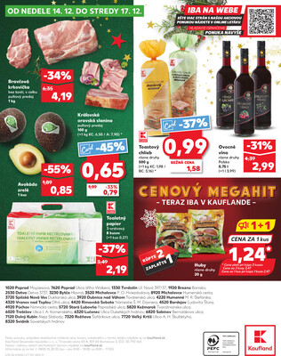 Kaufland 11.12. - 17.12. - Kaufland (A. H. Škultétyho, Veľký Krtíš)