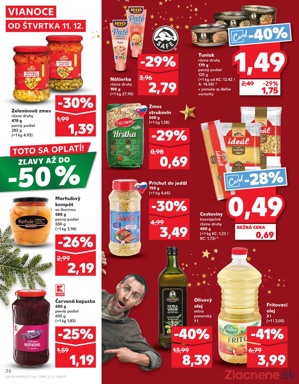 Leták Kaufland - Kaufland 11.12. - 17.12. - Kaufland Svidník - strana 26 Leták Kaufland - Kaufland 11.12. - 17.12. - Kaufland Svidník - strana 26