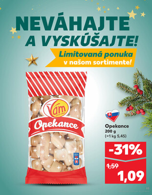 Kaufland 11.12. - 17.12. - Kaufland  Bratislava - Zahorska Bystrica