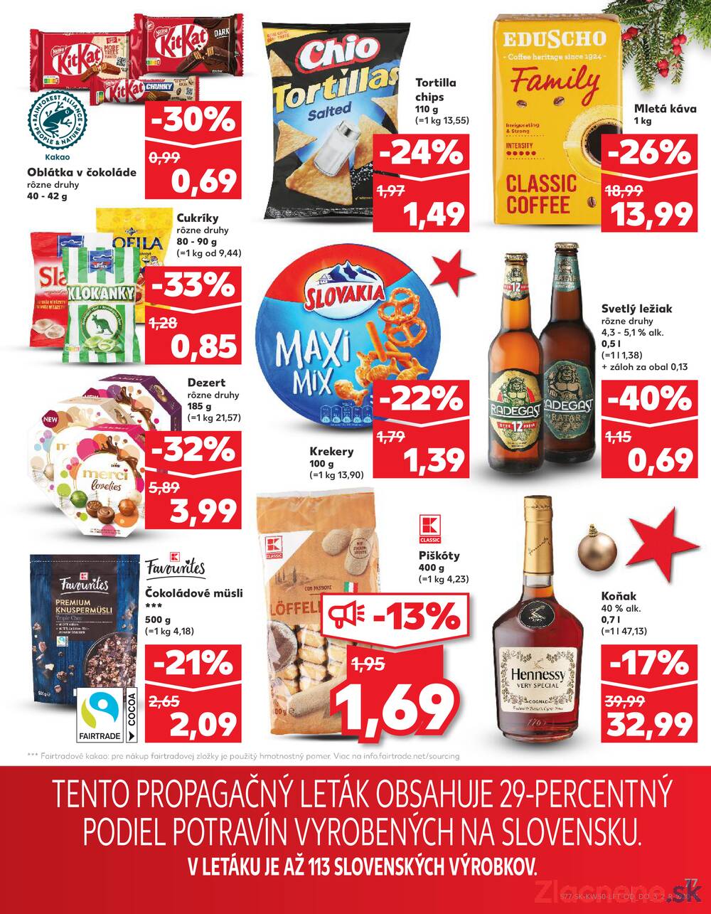 Leták Kaufland - Kaufland 11.12. - 17.12. - Kaufland Bratislava Danubia – Panónska cesta - strana 77