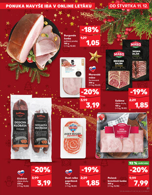 Kaufland 11.12. - 17.12. - Kaufland Bratislava Danubia – Panónska cesta