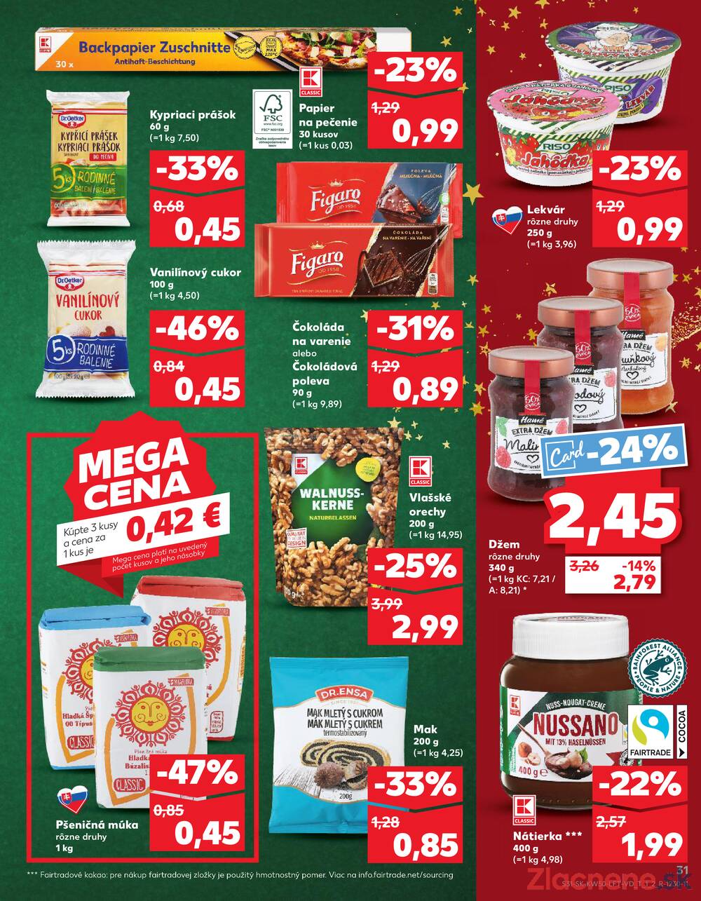 Leták Kaufland - Kaufland 11.12. - 17.12. - Kaufland Zvolen - strana 31