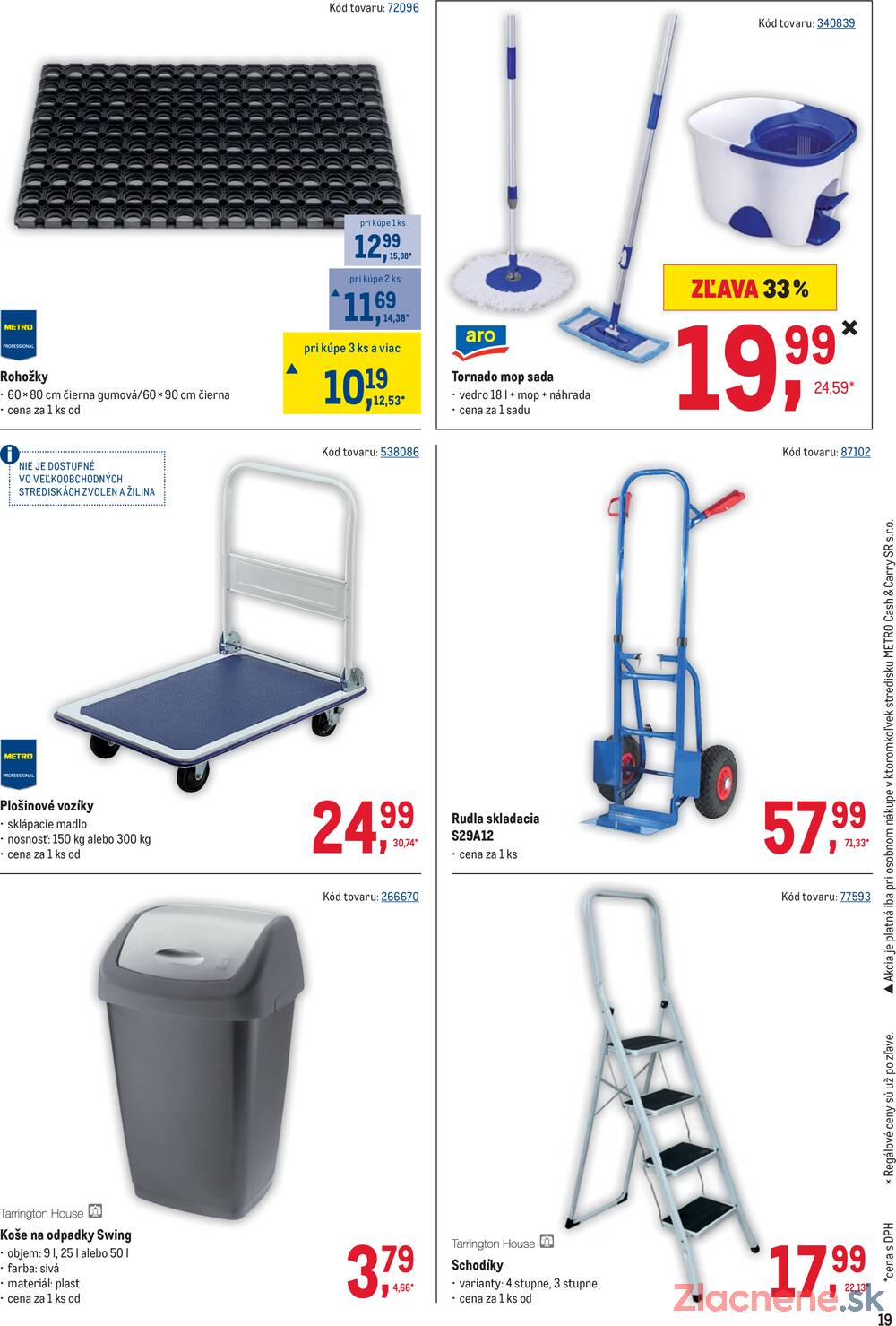 Leták METRO - Metro Kancelária do 13.1. - strana 19