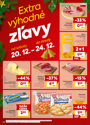 Billa od 17.12. do 23.12.2025