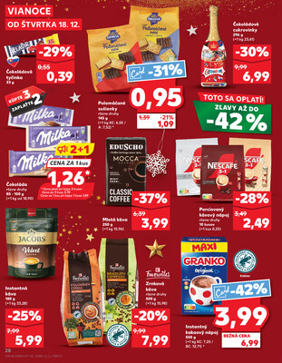 Kaufland 18.12. - 24.12. - Kaufland Šaľa