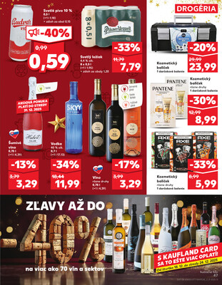 Kaufland 18.12. - 24.12. - Kaufland Hlohovec