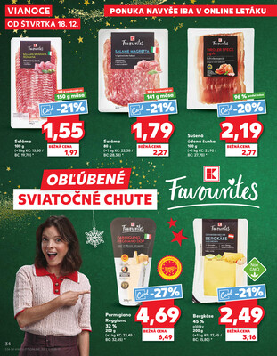Kaufland 18.12. - 24.12. - Kaufland Topoľčany-Krušovce