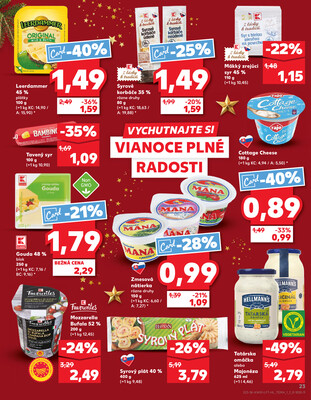 Kaufland 18.12. - 24.12. - Kaufland Bratislava - Podunajské Biskupice