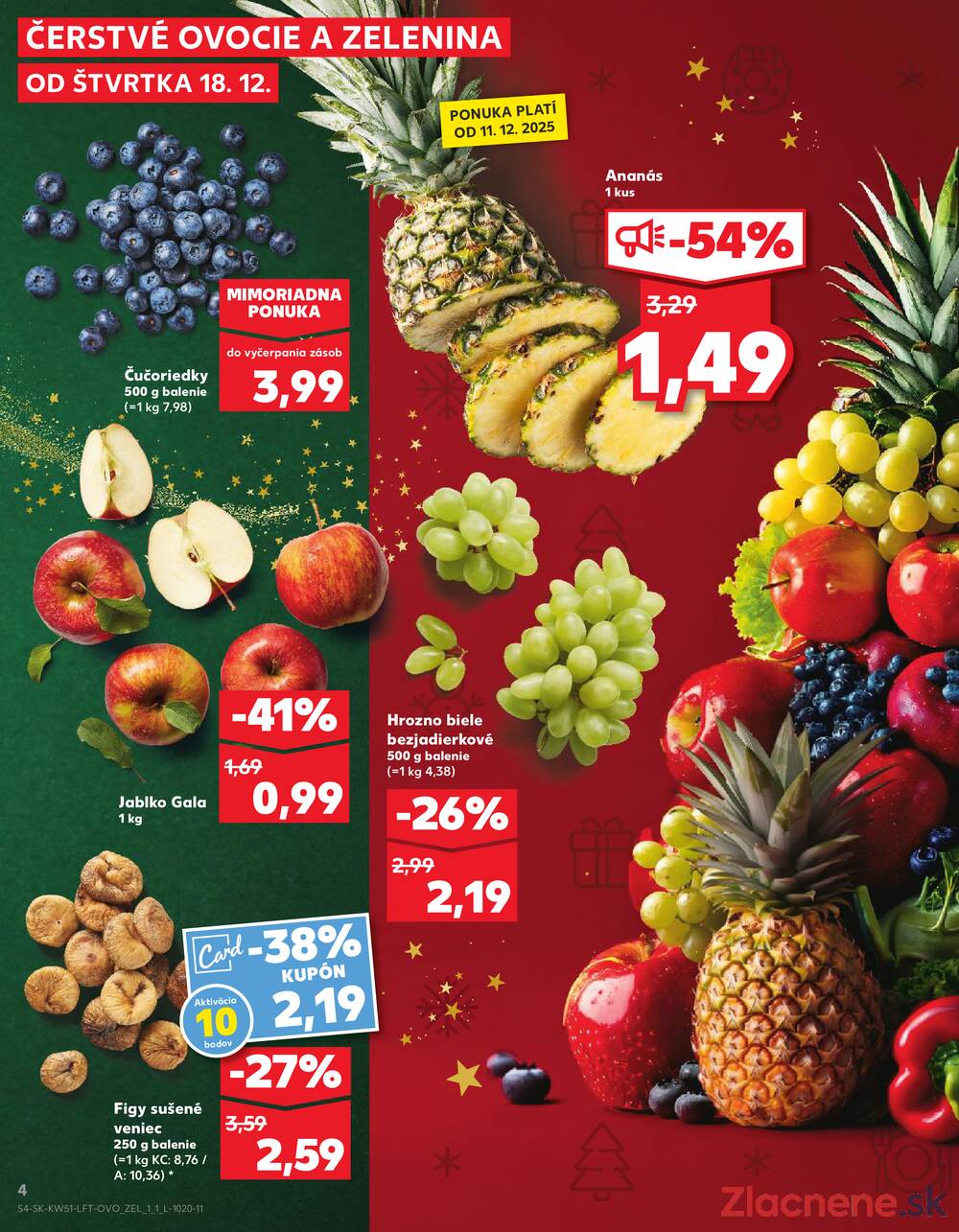 Leták Kaufland - Kaufland 18.12. - 24.12. - Kaufland Zvolen Zapad-Teplicky - strana 4
