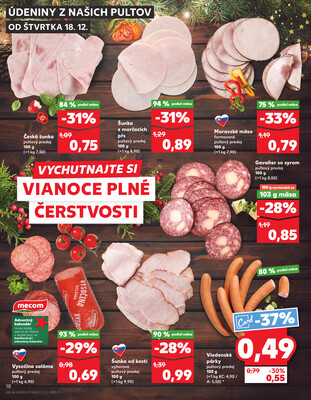 Kaufland 18.12. - 24.12. - Kaufland Zvolen Zapad-Teplicky