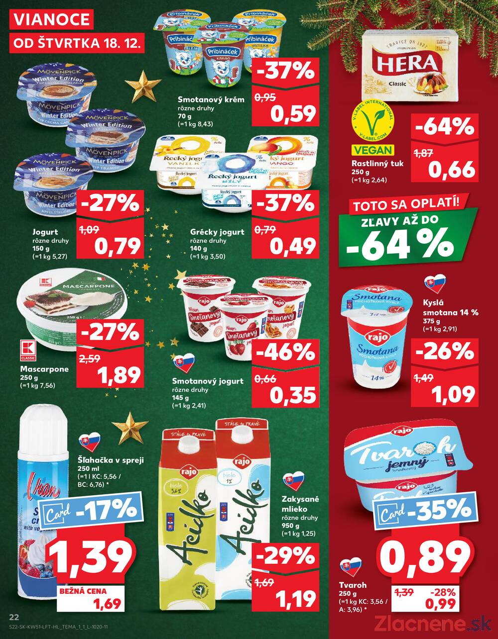 Leták Kaufland - Kaufland 18.12. - 24.12. - Kaufland Martin - strana 22